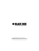 Предварительный просмотр 8 страницы Black Box SW1030A Manual