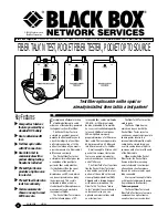 Black Box TS054A Specifications preview