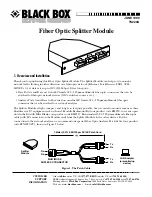 Black Box TS220A Quick Start Manual preview