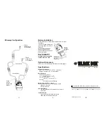 Preview for 2 page of Black Box TS596A Instructions For Use