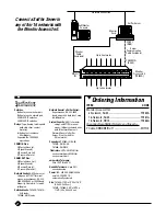 Preview for 2 page of Black Box TS760A Specifications