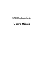 Предварительный просмотр 1 страницы Black Box USB Display Adapter User Manual