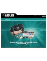 Black Box VoIP Tool Kit Specifications preview