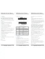 Preview for 2 page of Black Box VSP-HDMI1X4-4K User Manual