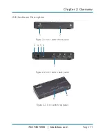 Preview for 11 page of Black Box VSW-HDMI2X1-4K User Manual