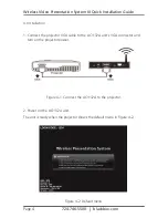 Предварительный просмотр 4 страницы Black Box Wireless Video Presentation System III AC1132A Quick Installation Manual