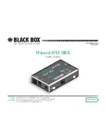 Black Box Wizard DVI SRX User Manual предпросмотр