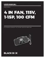 Preview for 1 page of Black Box WMD-1075FAN-U User Manual