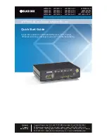 Black Box WRT4000 SeriesWRT4001A Quick Start Manual preview