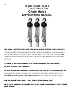 Black Bull CHOI1 Instruction Manual preview