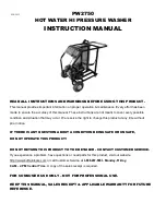 Preview for 1 page of Black Bull PW2750 Instruction Manual