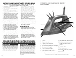 Preview for 7 page of BLACK DECKER IR2250 Use And Care Manual