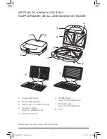 Preview for 4 page of Black+Decker 3-IN-1 MORNING MEAL STATION WM2000SD Use And Care Manual