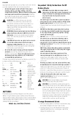 Предварительный просмотр 6 страницы Black+Decker BCW201 Instruction Manual