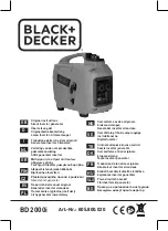 Предварительный просмотр 1 страницы Black+Decker BD 2000i Original Instructions Manual