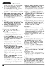 Preview for 4 page of Black+Decker BD12S1 Original Instructions Manual