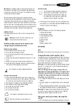 Preview for 5 page of Black+Decker BD12S1 Original Instructions Manual