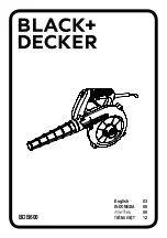 Preview for 1 page of Black+Decker BDB600 Manual