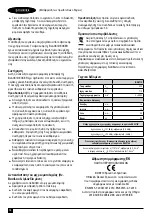 Предварительный просмотр 34 страницы Black+Decker BDB710 Original Instructions Manual