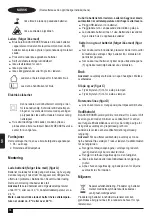 Preview for 36 page of Black+Decker BDCCF12 Original Instructions Manual