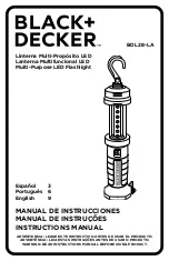 Black+Decker BDL28-LA Instruction Manual preview