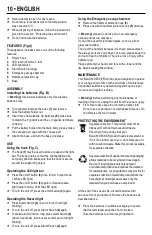 Preview for 10 page of Black+Decker BDL28-LA Instruction Manual