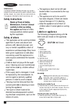 Preview for 4 page of Black+Decker BDSteam16 Original Instructions Manual