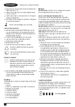 Preview for 36 page of Black+Decker BDT12 Original Instructions Manual