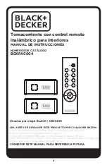 Preview for 8 page of Black+Decker BDXPA0004 Instruction Manual