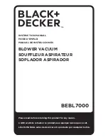 Black+Decker BEBL7000 Instruction Manual preview