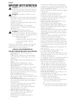 Предварительный просмотр 4 страницы Black+Decker BEBL7000 Instruction Manual