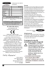 Preview for 22 page of Black+Decker BEBLV300SB Manual