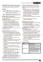 Preview for 47 page of Black+Decker BEBLV300SB Manual