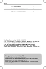 Preview for 2 page of Black+Decker BEMW472BH Instruction Manual