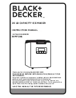 Preview for 1 page of Black+Decker BIMY126S Instruction Manual