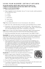 Preview for 6 page of Black+Decker BL1350DPC-P Use And Care Manual