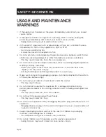 Preview for 8 page of Black+Decker BPWM09W Instruction Manual