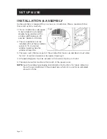 Preview for 10 page of Black+Decker BWAC05MWT Instruction Manual