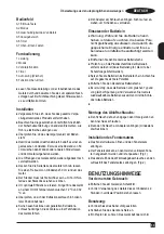 Preview for 33 page of Black+Decker BXAC12000E Manual