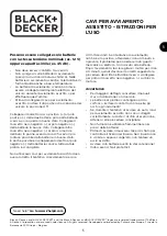 Preview for 5 page of Black+Decker BXAE00011 Operating Instructions Manual