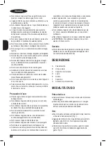 Preview for 16 page of Black+Decker BXCH260E Original Instructions Manual