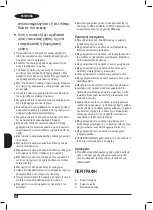 Preview for 36 page of Black+Decker BXCH260E Original Instructions Manual