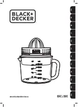 Black+Decker BXCJ30E Instructions Manual preview
