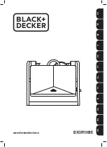 Предварительный просмотр 1 страницы Black+Decker BXGR1000E Original Instructions Manual