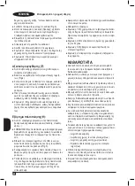 Preview for 46 page of Black+Decker BXHBA1500E Original Instructions Manual