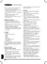 Preview for 60 page of Black+Decker BXJE600E Instructions Manual