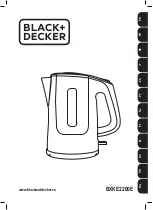 Preview for 1 page of Black+Decker BXKE2200E Original Instructions Manual