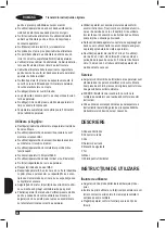 Preview for 46 page of Black+Decker BXKM1000E Original Instructions Manual