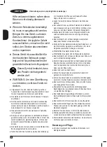 Preview for 14 page of Black+Decker BXSH2000E Original Instructions Manual