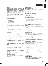 Preview for 5 page of Black+Decker BXSH2002E Original Instructions Manual